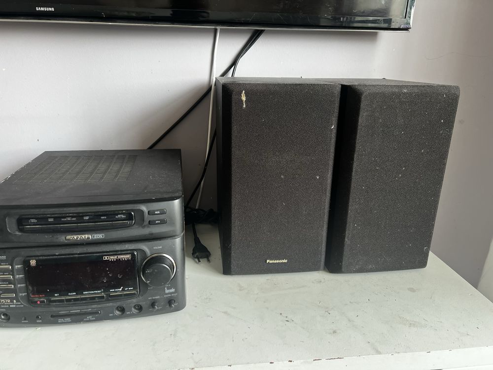 sistema de áudio Aiwa modelo NSX-D757R