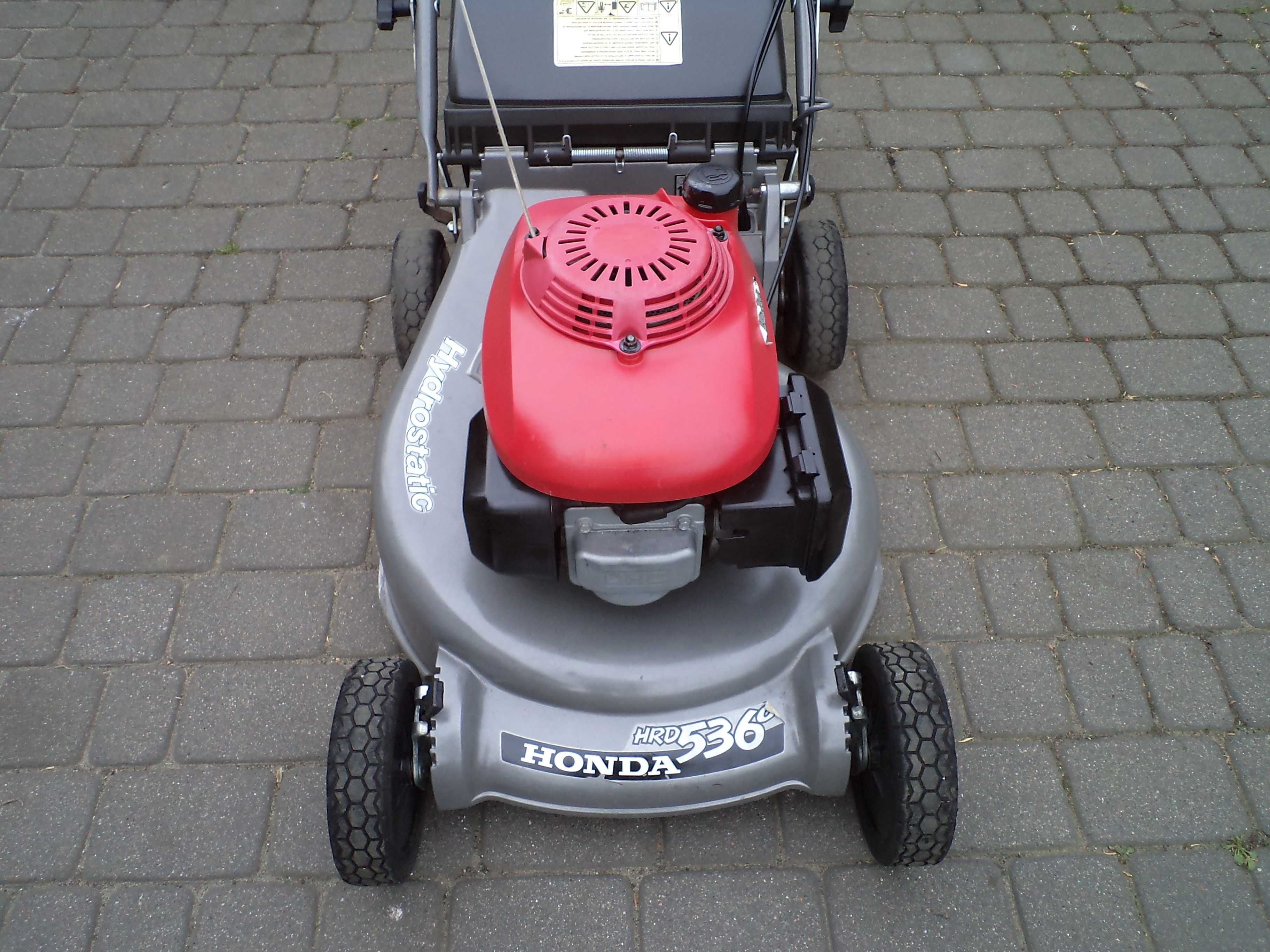 Kosiarka spalinowa Honda OHC 5,5 KM HRD 536 NAPĘD HYDRO Sprzęgło noża