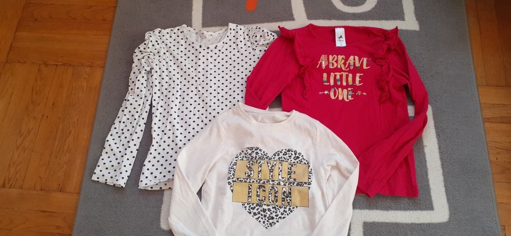 Bluzki 3x roz.134-140