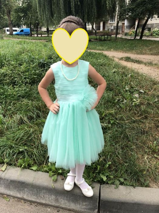 Плаття мама+дочка "Зефір"