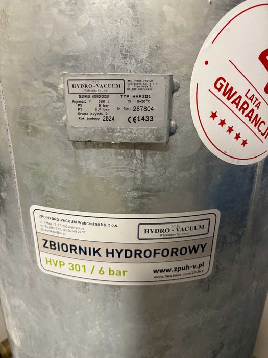 Kompletny zestaw hydroforowy do wody ze studni