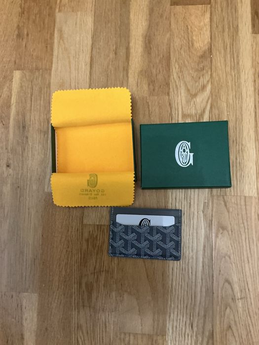 Carteira goyard cinzenta