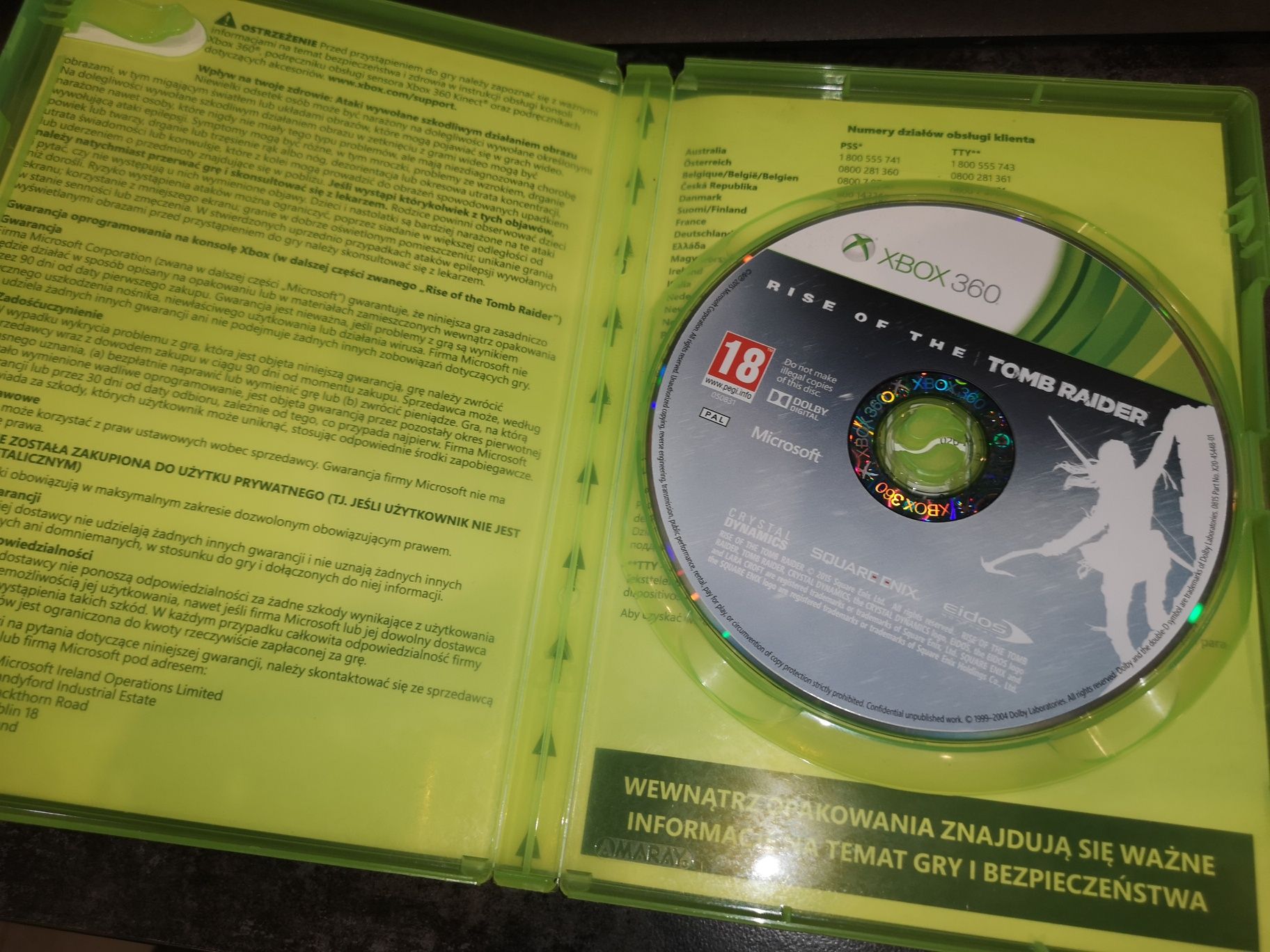 Rise of the Tomb Raider Xbox 360 PL (rzadkość) kioskzgrami