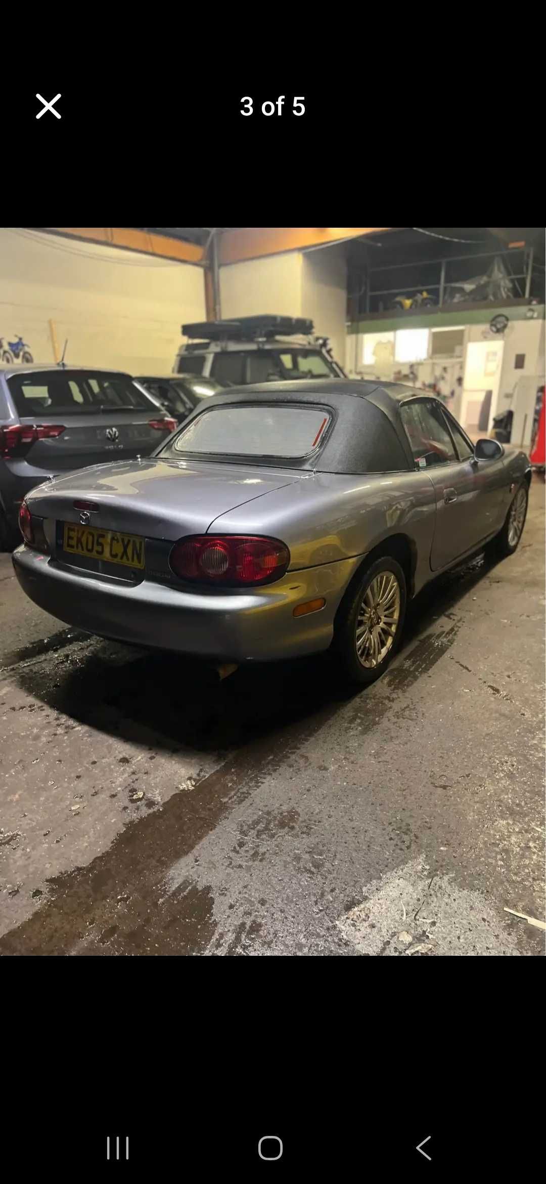 Mazda mx5 para peças