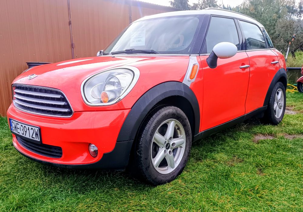 Mini Countryman 1.6 Benzyna Automat 2011r 119 tys. km

Na sprzedaż