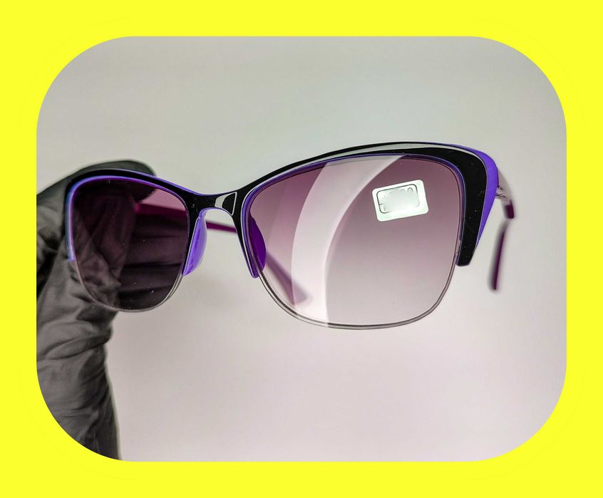 Очки Тоновані Є Різні Для Зору / Скло /Полімер +\-0/0.5/1/2/3/4/5 до20