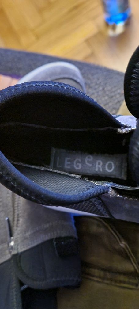 Buty Legero r 40 skóra zamsz