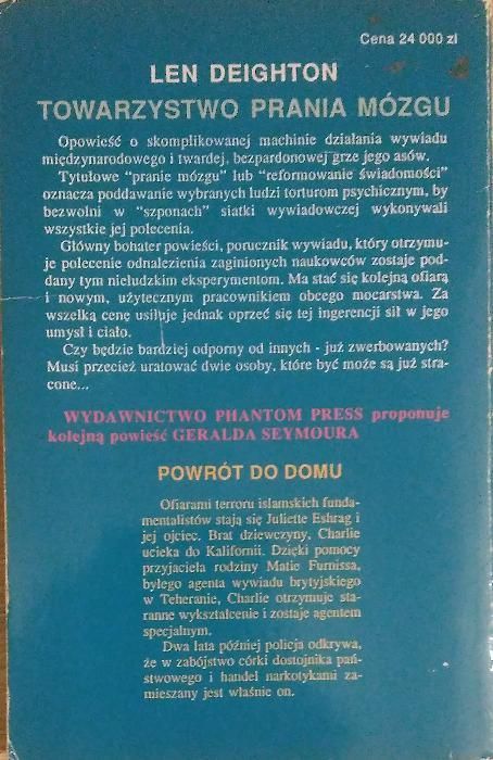 Towarzystwo prania mózgu Len Deighton