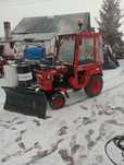 Traktor hako pług śnieżny zamiatarka 18km