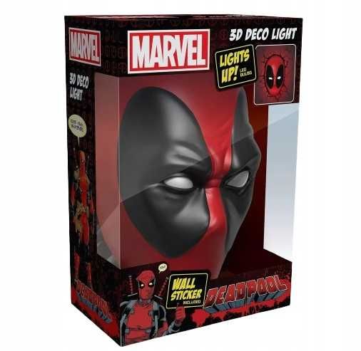 Lampka Marvel Deadpool 3D Led