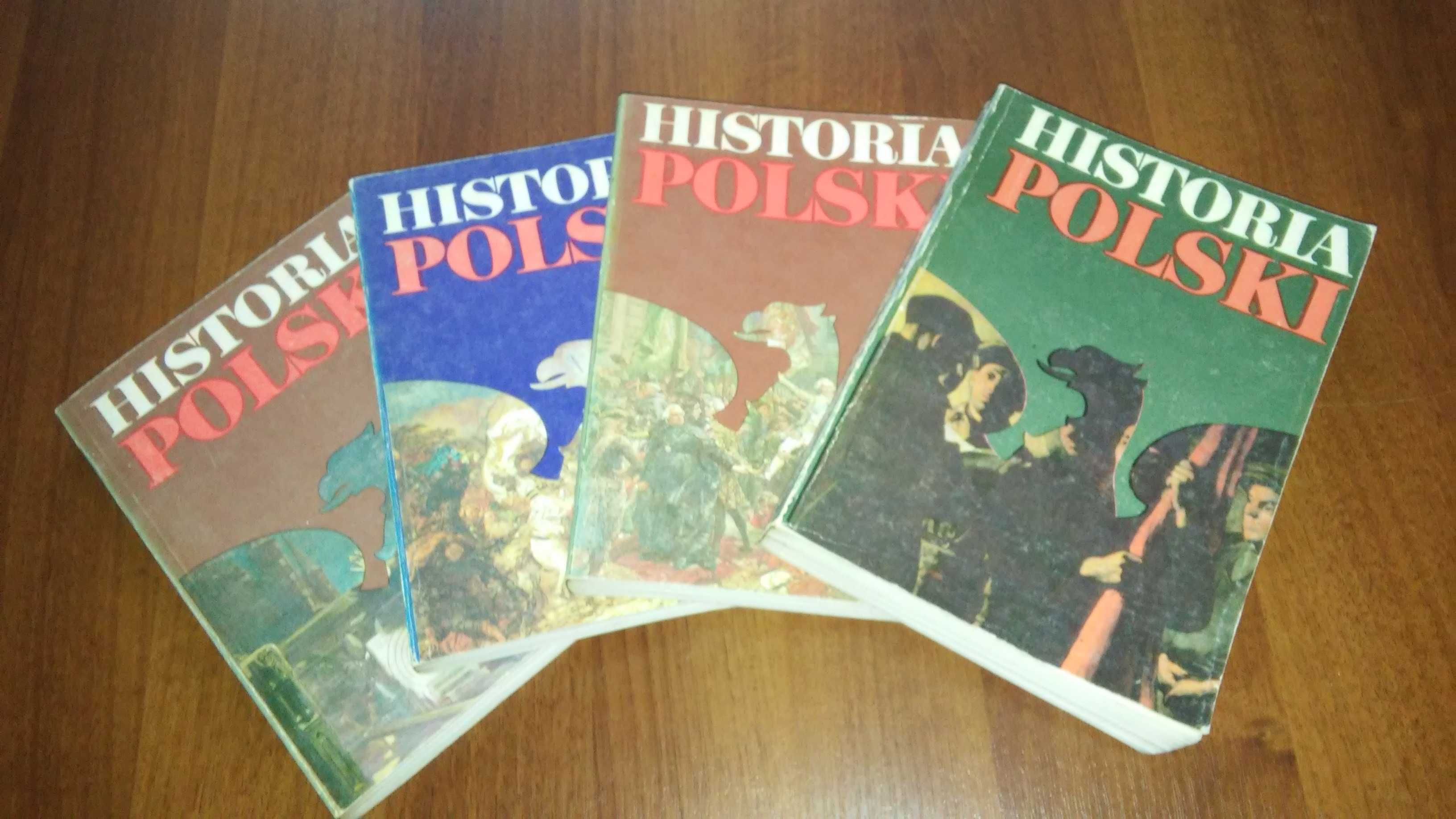 Historia Polski 4 tomy: Wyrozumski, Buszko, Gierowski