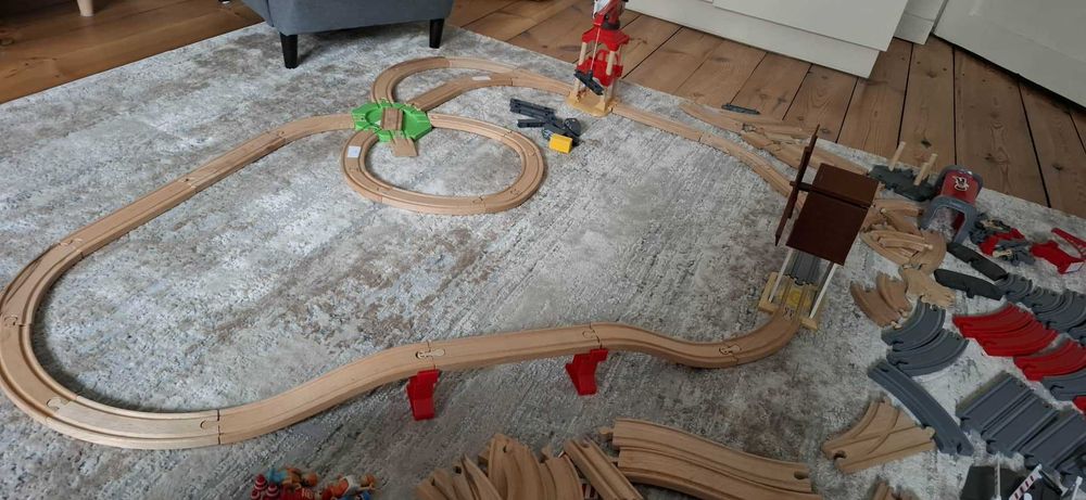 Tory drewniane-zestaw