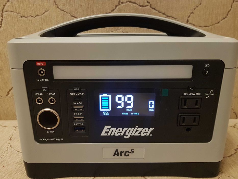 Зарядна станція Energizer 550W