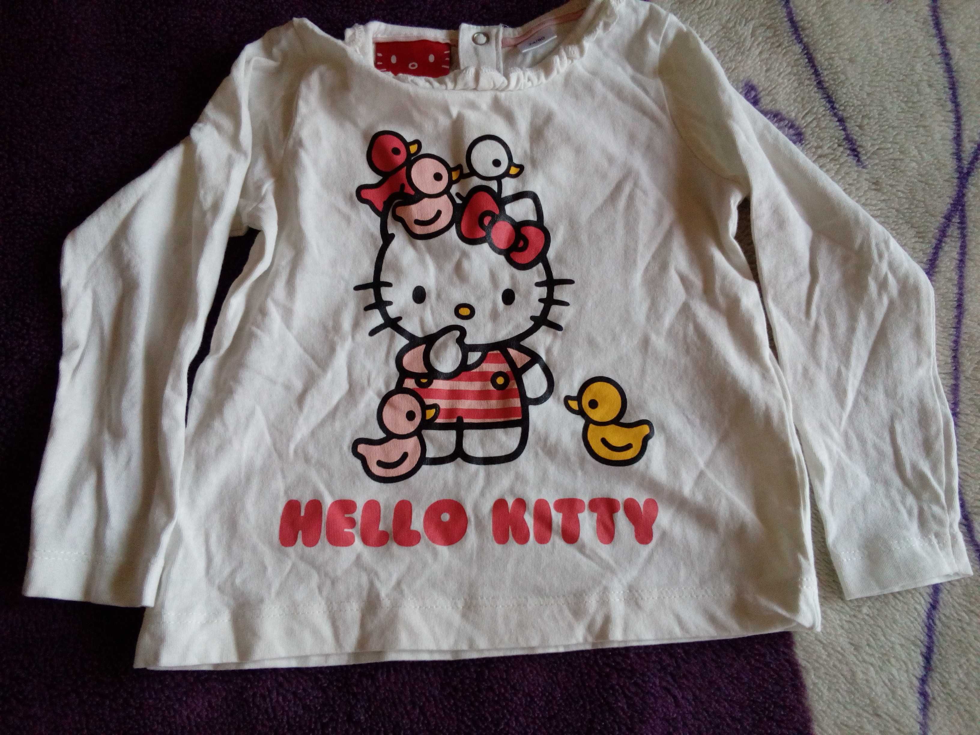 Bluzka Hello Kitty 74/80 stan idealny