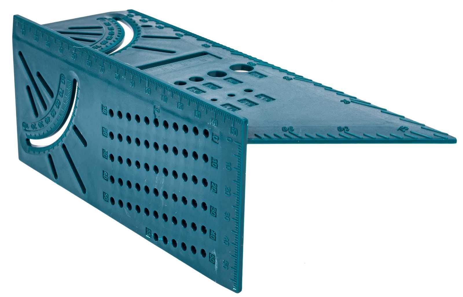 KĄTOWNIK JAPOŃSKI STOLARSKI 3D Przymiar Miara Szablon  Kątomierz ABS