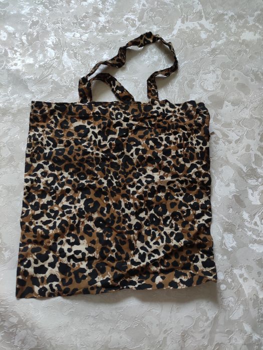 Шопер сумка трендовий Papaya леопард