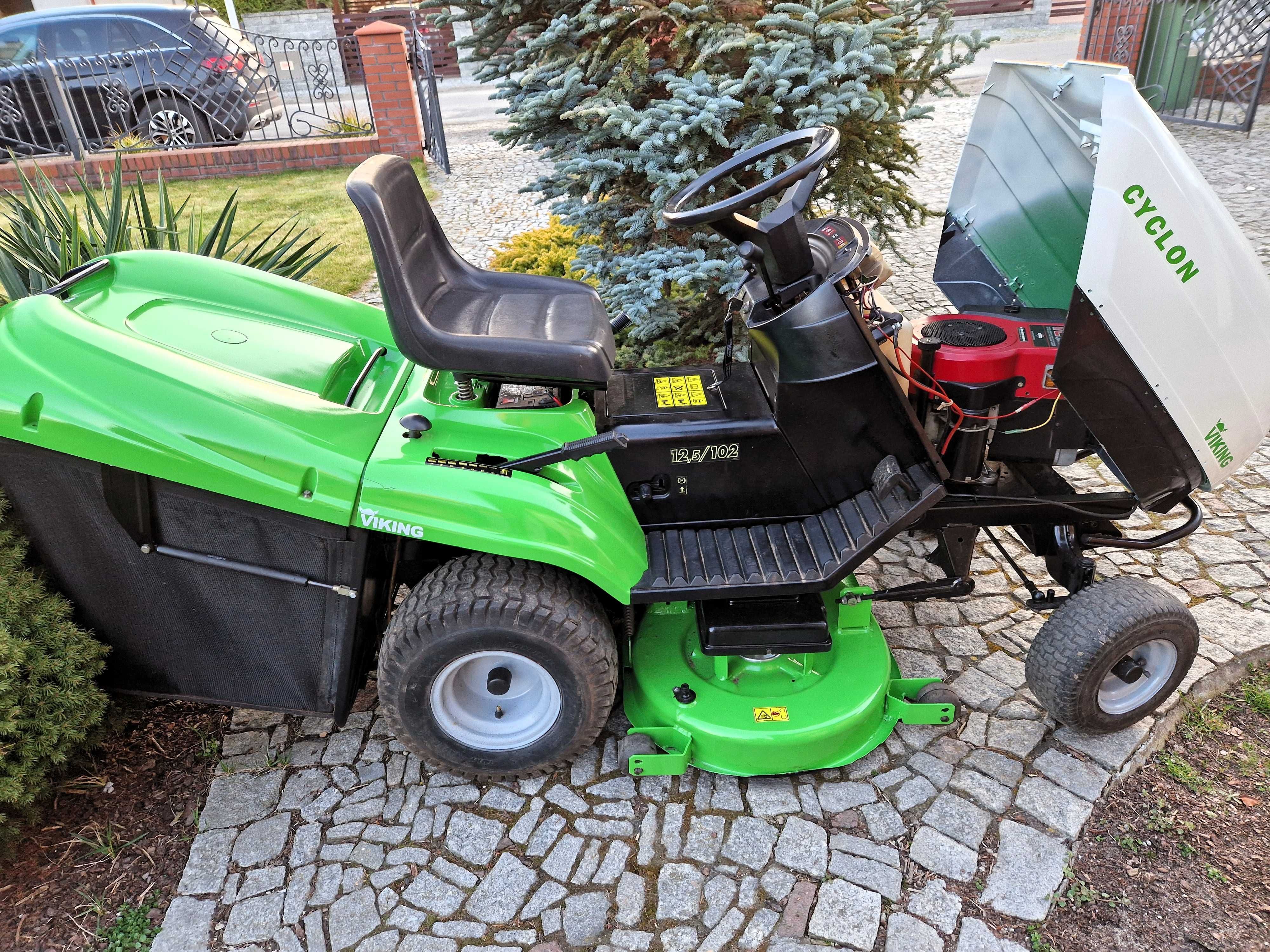 Traktorek kosiarka VIKING Briggs 12,5KM - MANUAL po serwisie!!