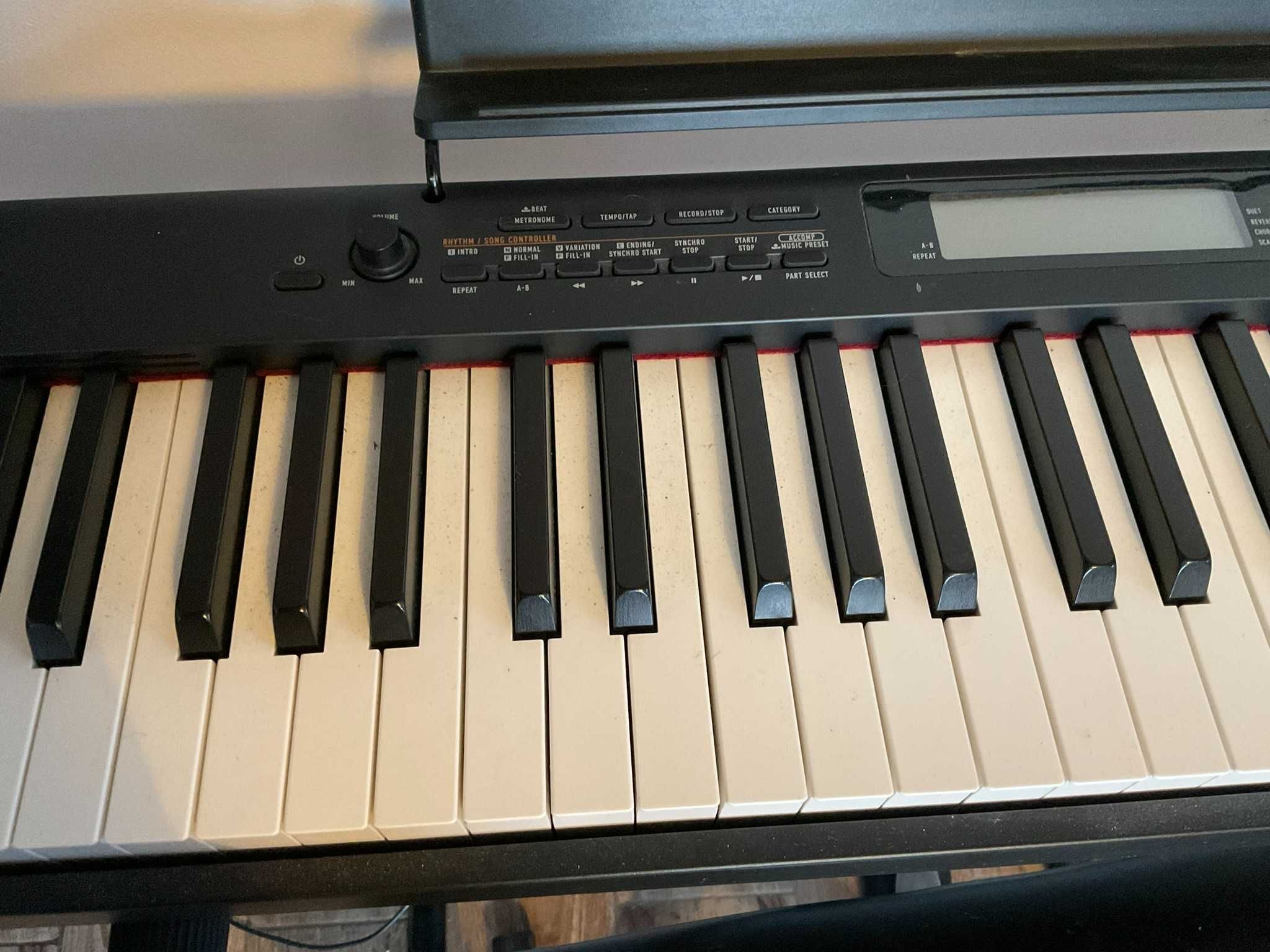 Pianino Casio CDP-S350 - Zestaw w Bardzo Dobrym Stanie