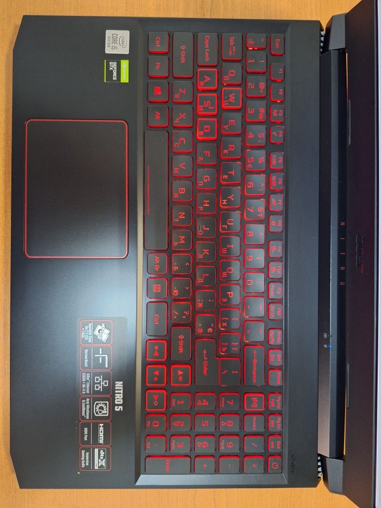Acer Nitro 5 AN515-55 i5-10300H GTX 1650 4Gb DDR4 16Gb SSD 1Tb