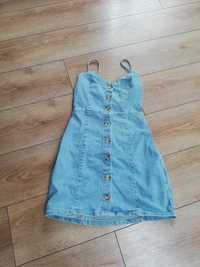 Sukienka jeans Zara xs(xxs)