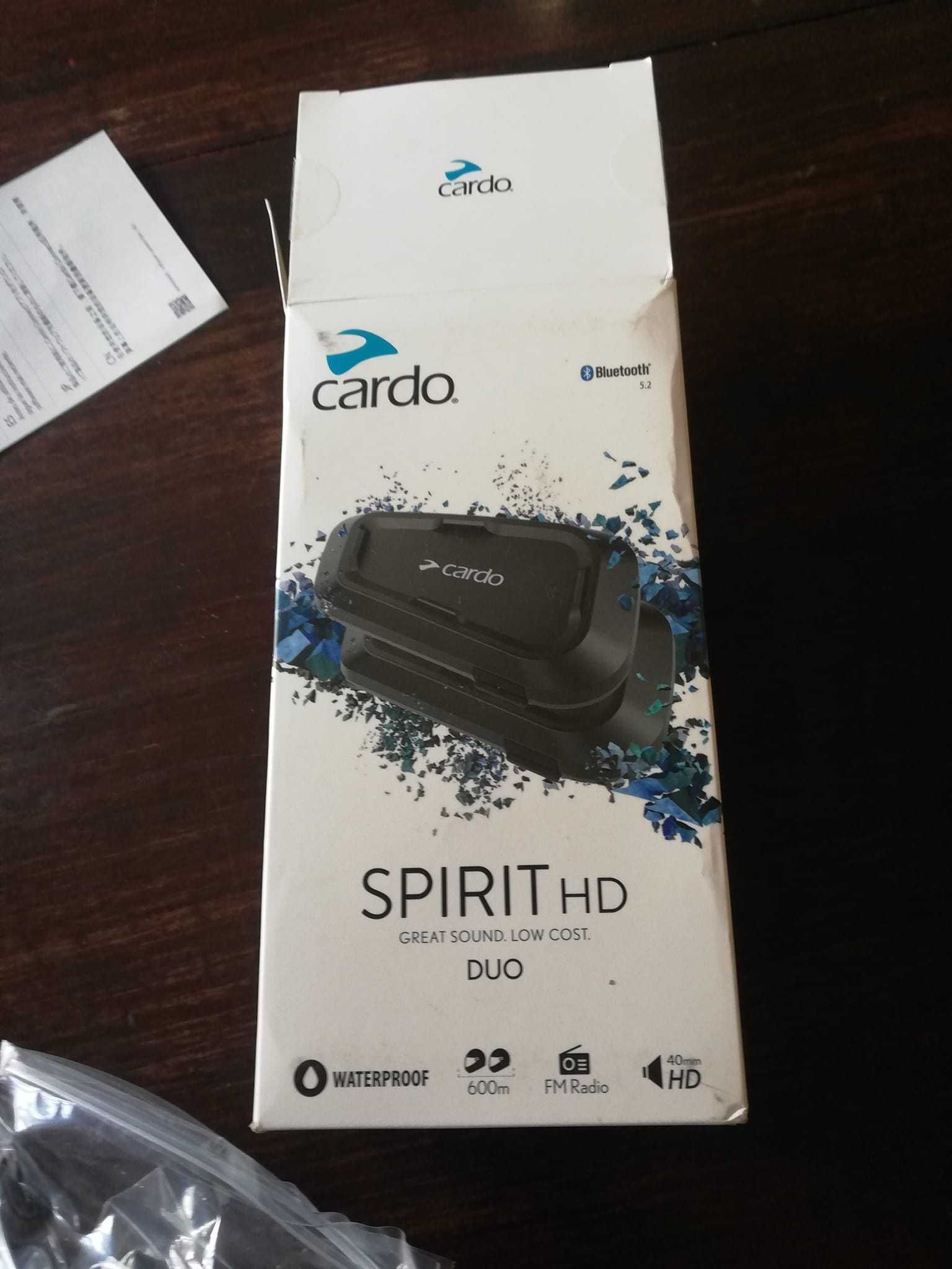 Cardo Spirit HD. NOVO