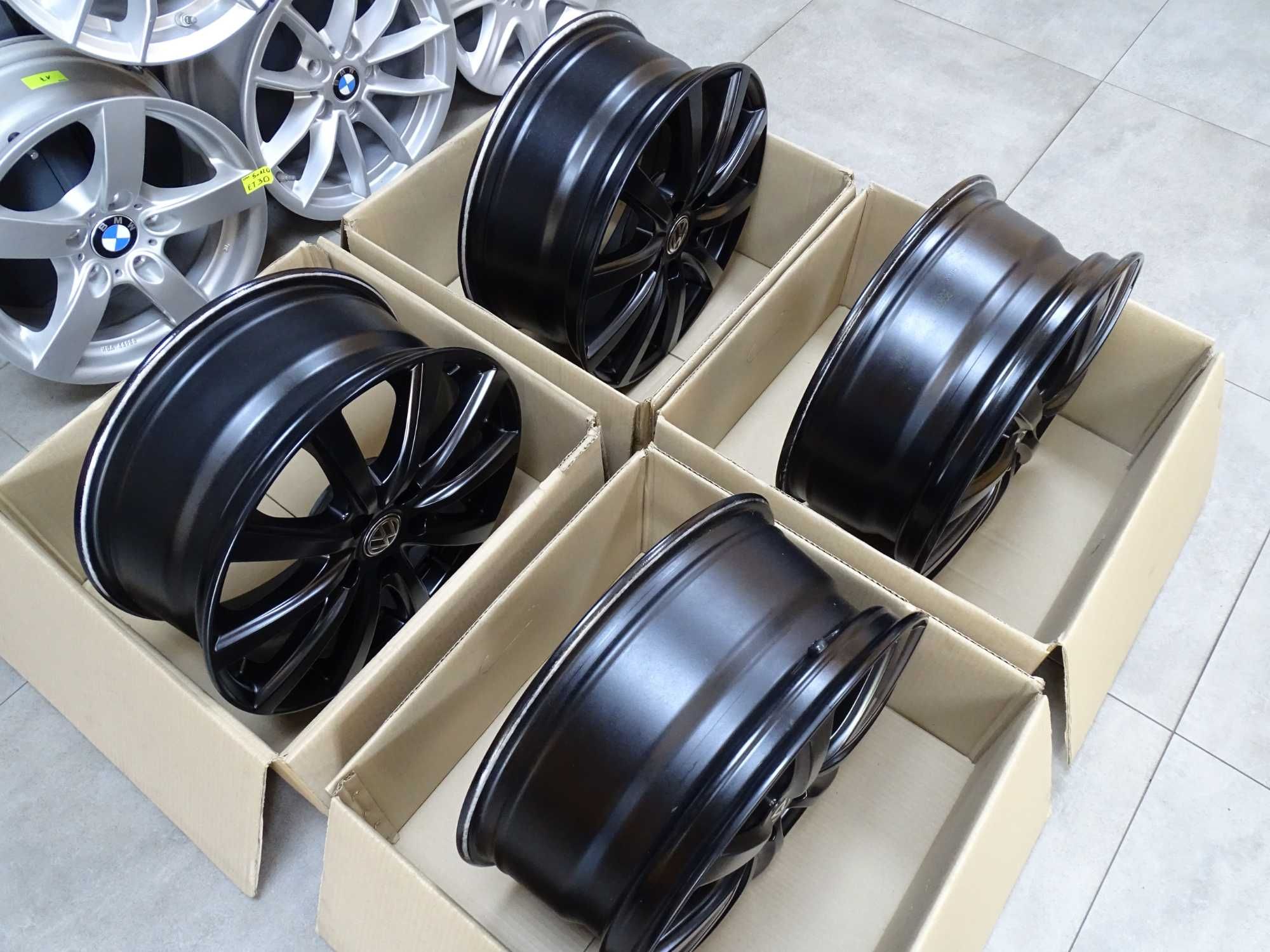 Felgi 17" VW CZARNY MAT Golf 5 6 7 Passat Touran Caddy T4 5x112 Et49