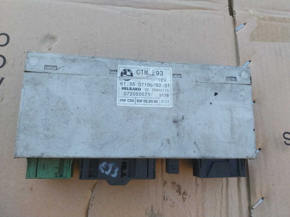 Sterownik Moduł Dachu BMW E93