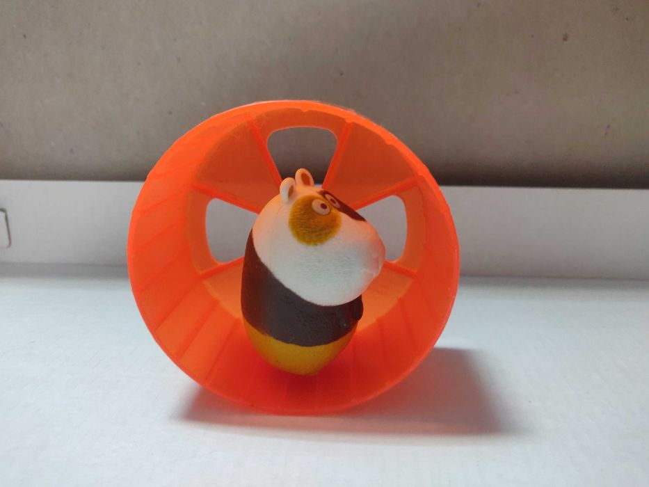 Хомяк в колесе, Норман- спортсмен McDonalds Happy Meal 2021 г.