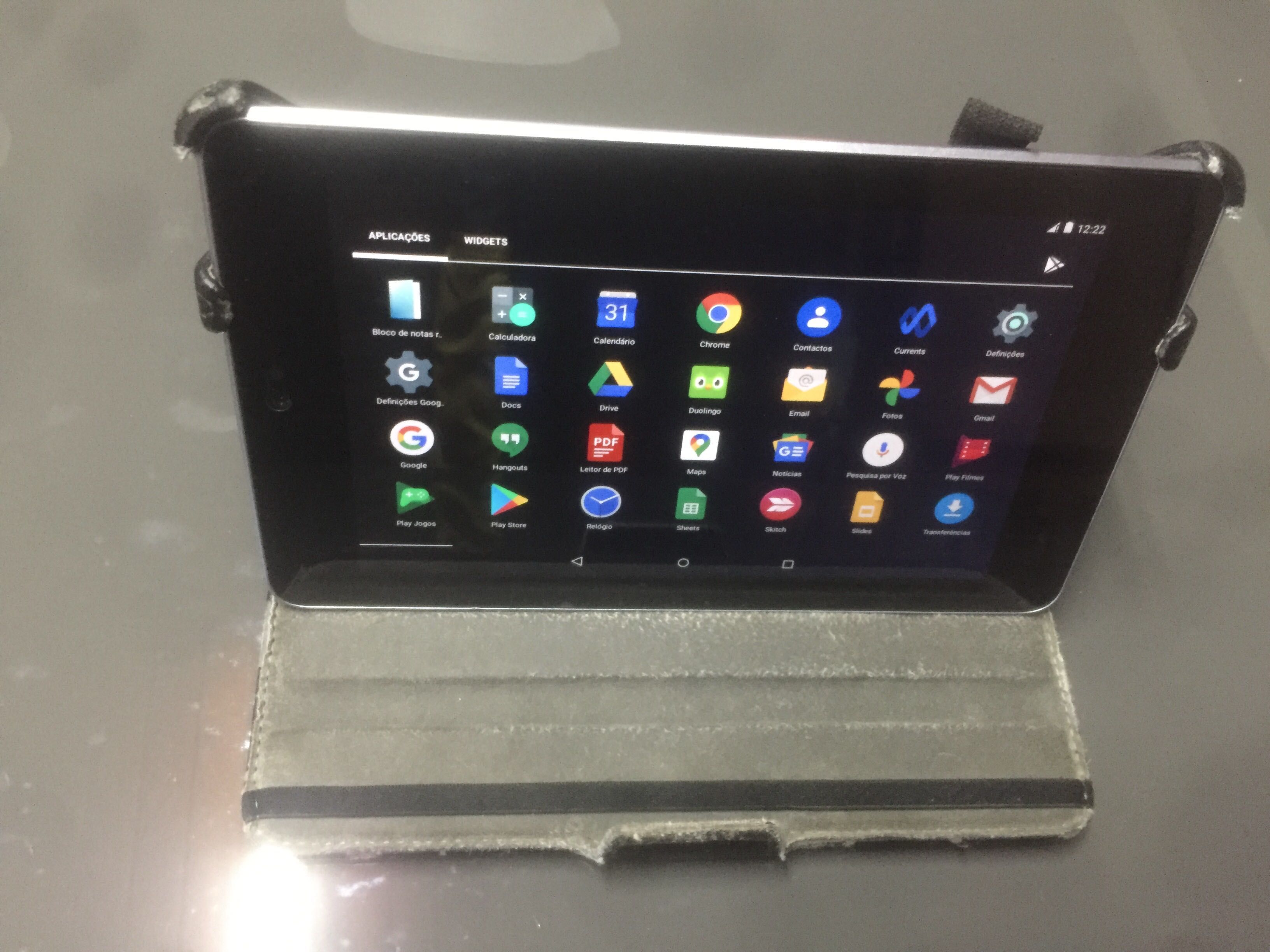 Tablet nexus 7 32GB com 2 capas e película