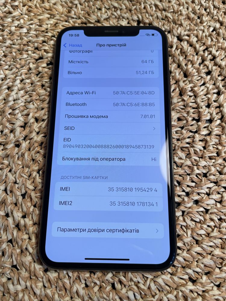 IPhone XS 64Gb в ідеальному стані