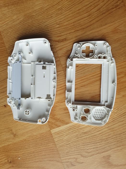 Obudowa Gameboy Advance biała GBA przyciski membrany