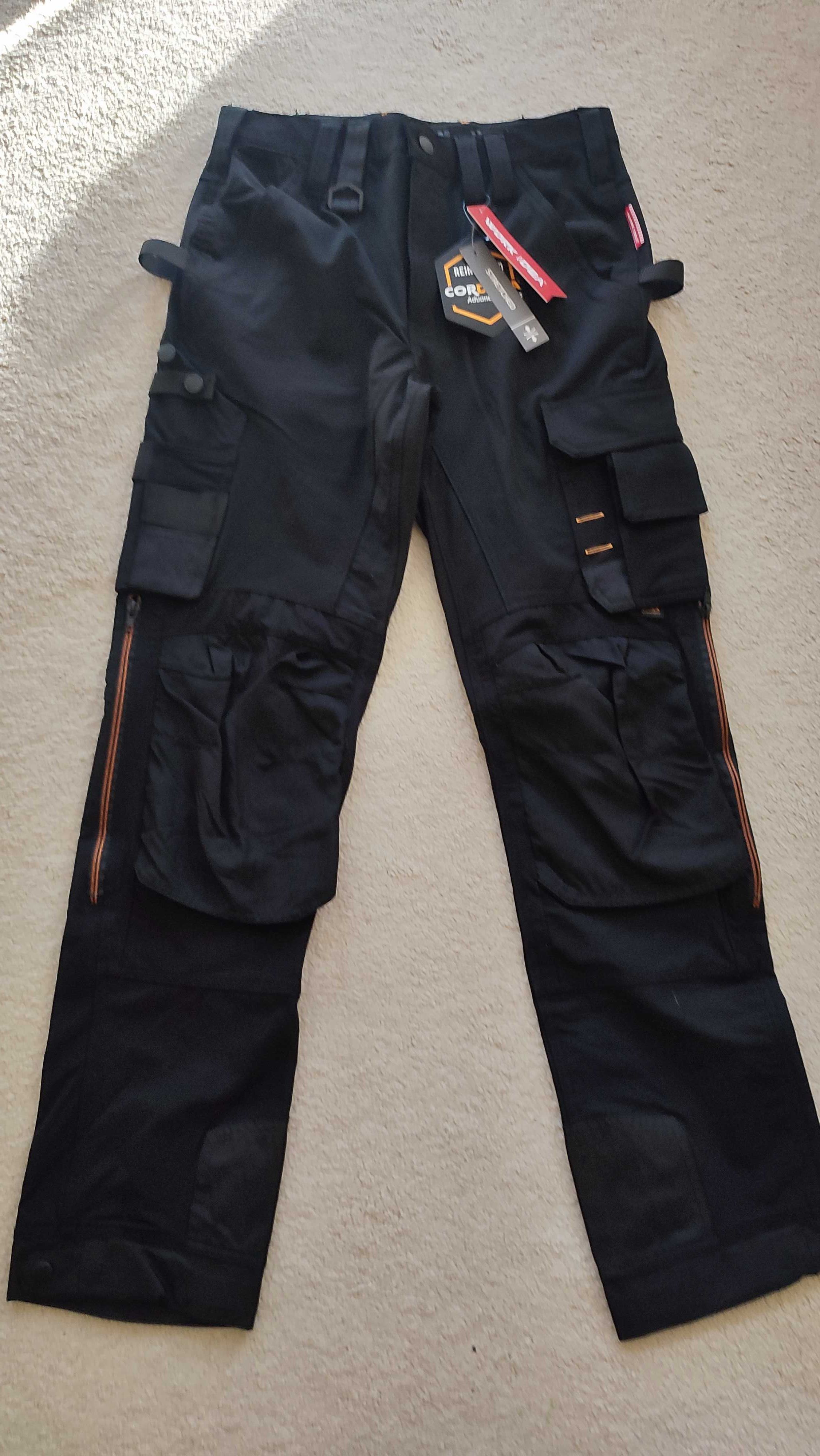WORK IDEA męskie spodnie robocze ze stretchem Cordura rozm S