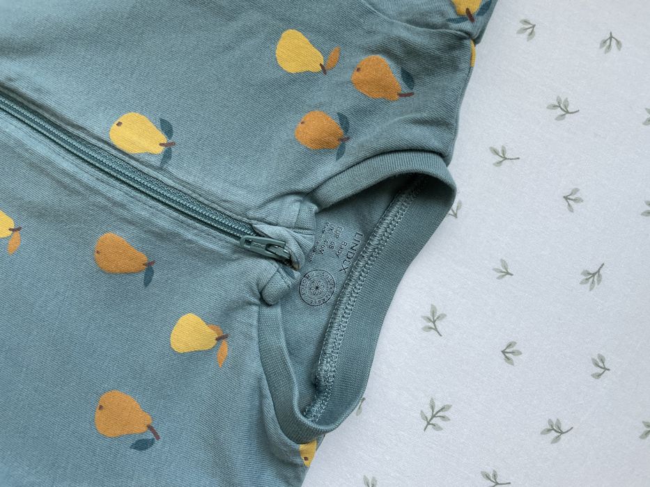 Lindex rozmiar 68 ubranka na lato premium rampers letni pajacyk gruszk