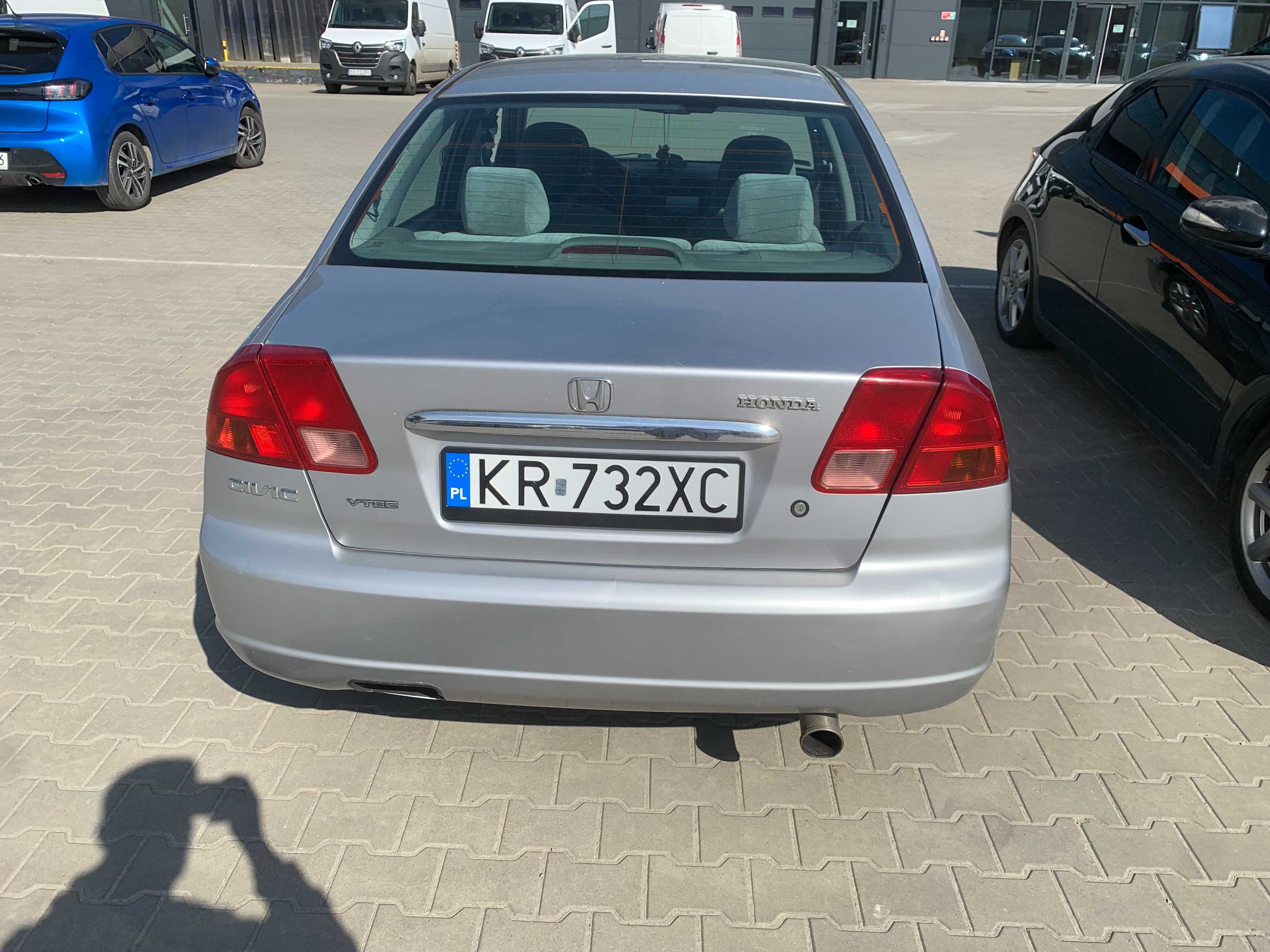 Honda Civic VII Sedan 1.6 ES VTEC Benzyna