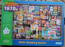 Puzzle Gibsons 1000 - Shopping Basket '70
