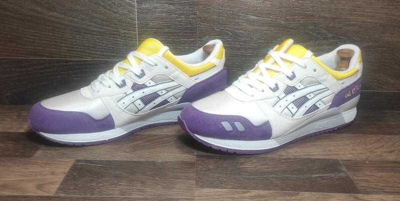 Кроссовки Asics gel lyte iii 3 5 lakers purple/yellow 44 р (h305n)Ориг