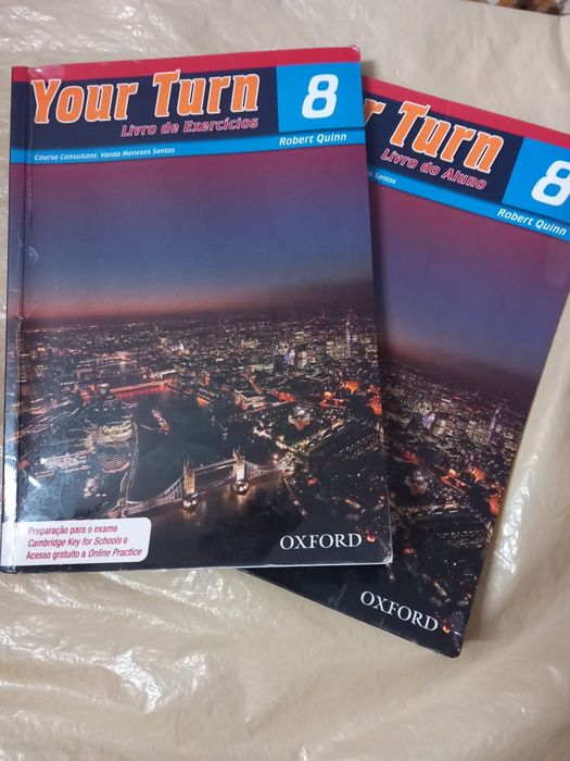 Livros escolares - 8°ano