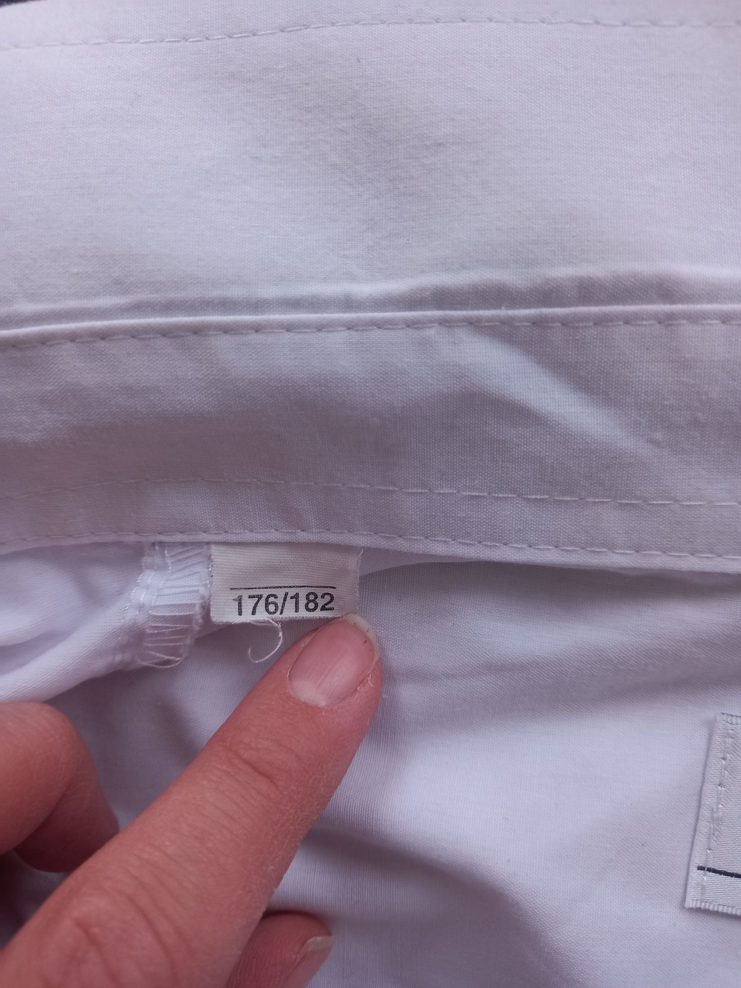 Biała koszula męska r.XL 43-44[ 176-182]