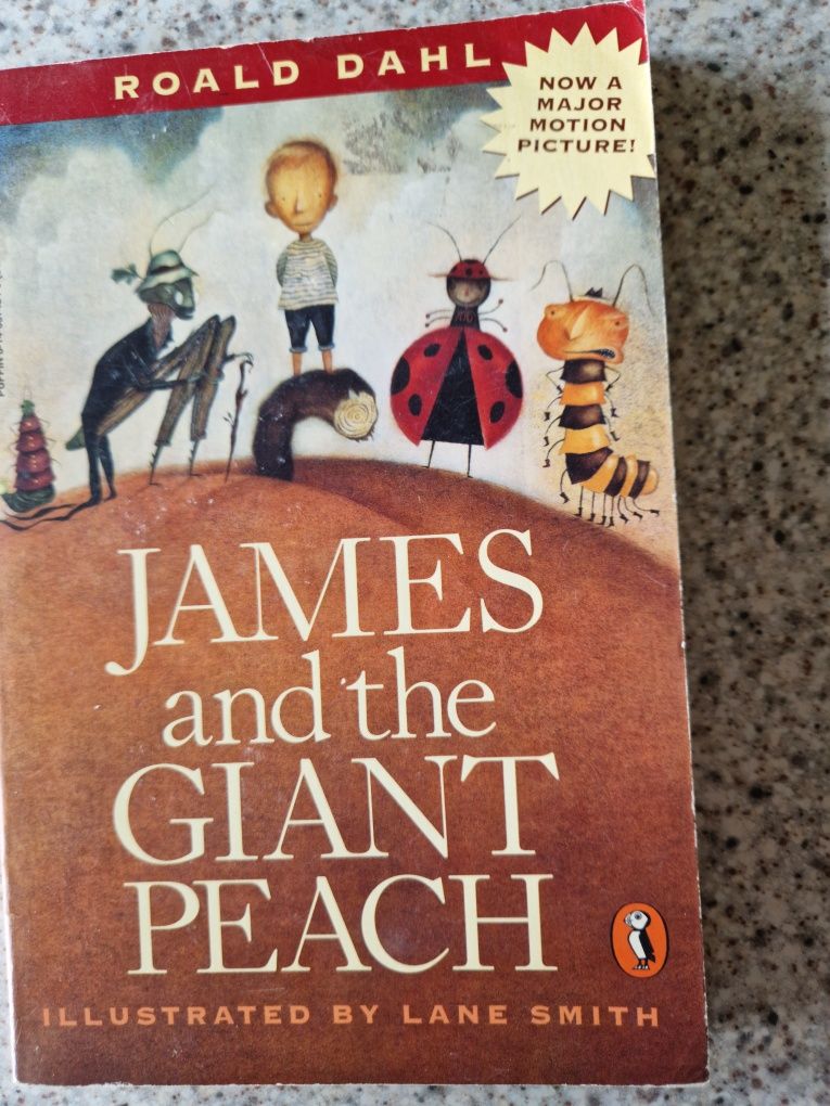 James and the giant peach- Roald Dahl