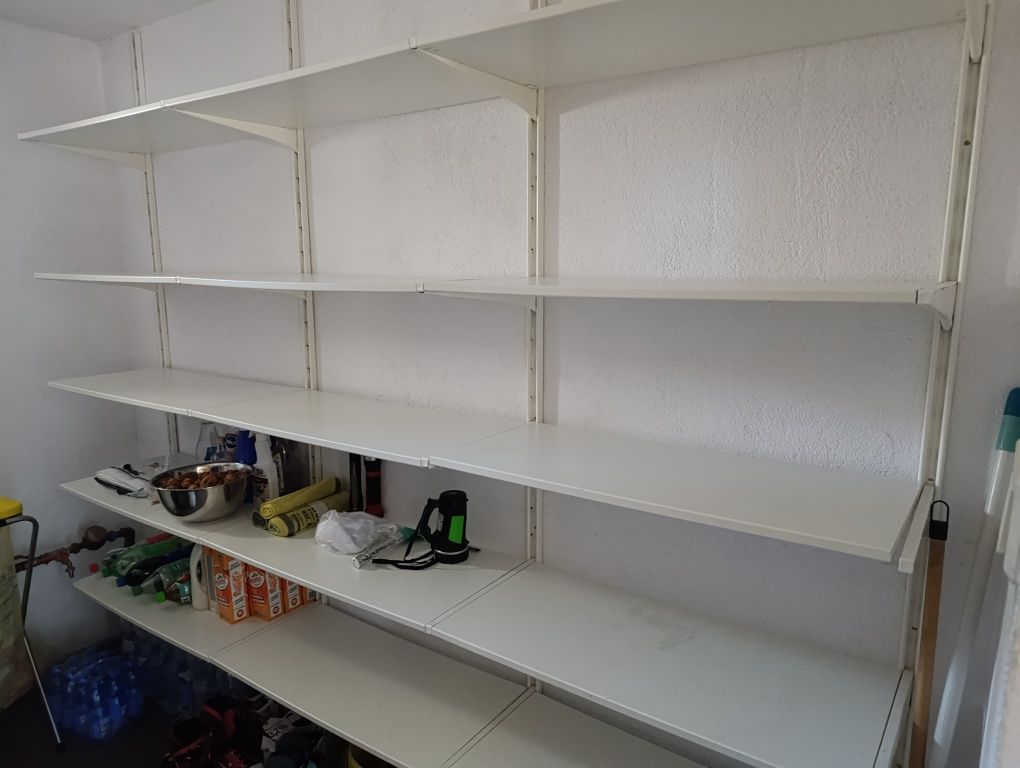 Półki ścienne do garażu ,spiżarni Ikea cały zestaw