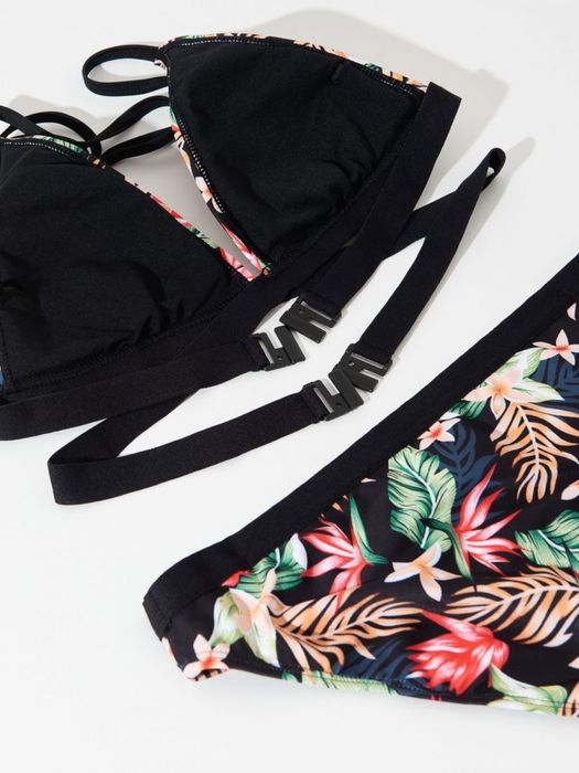 Купальник в тропічний принт