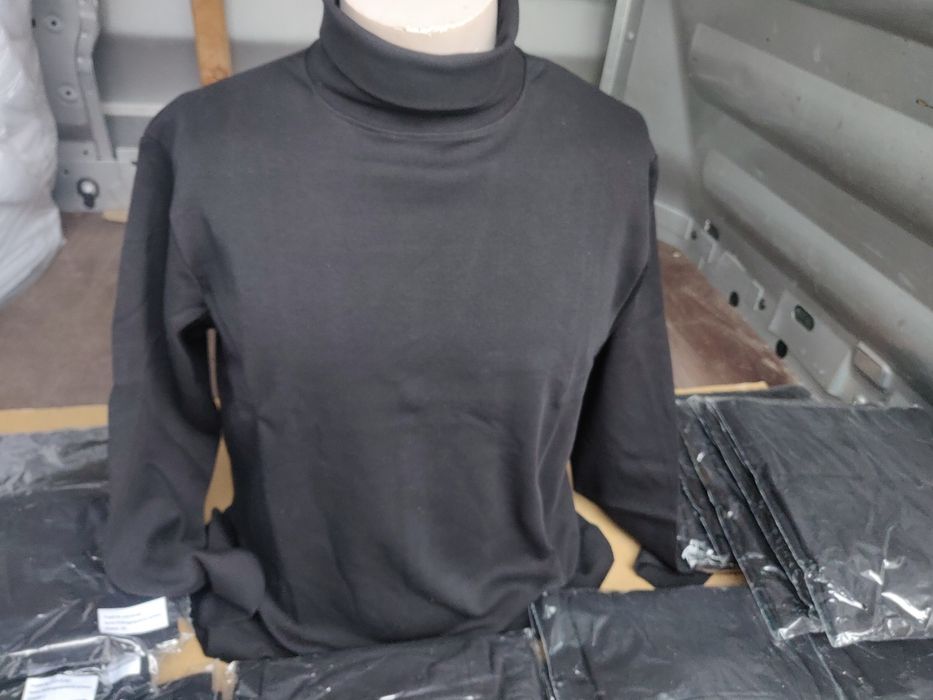 Nowy męski golf czarny rozmiar 2XL