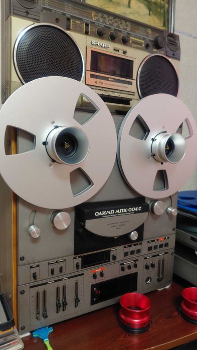 Катушки для магнитофона алюминивые 26,5 под набы NAB