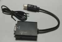 HDMI - VGA переходник для подключения к мониторам приставок,тюнеров...