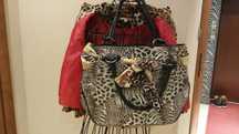 Torba torebka shopperka Aldo panterka 42x30 Usa