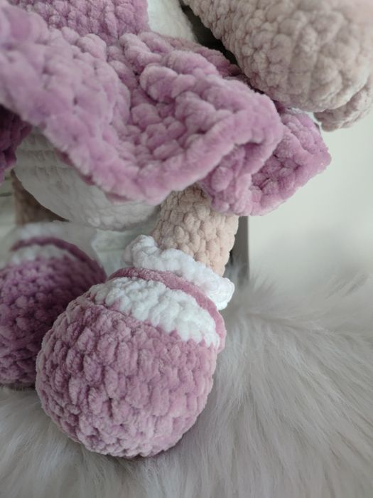 Miś szydełkowy handmade DOSTĘPNY OD RĘKI