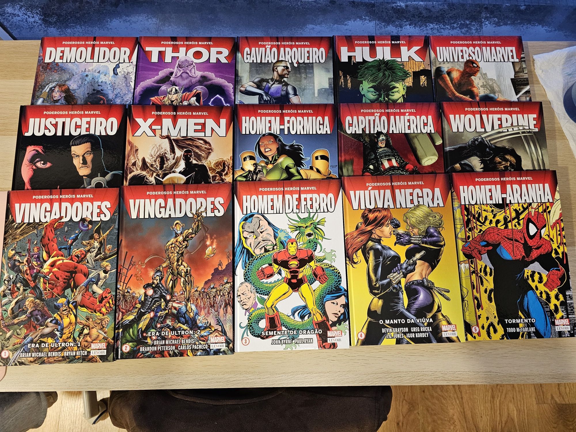 Coleção Completa Poderosos Heróis Marvel
