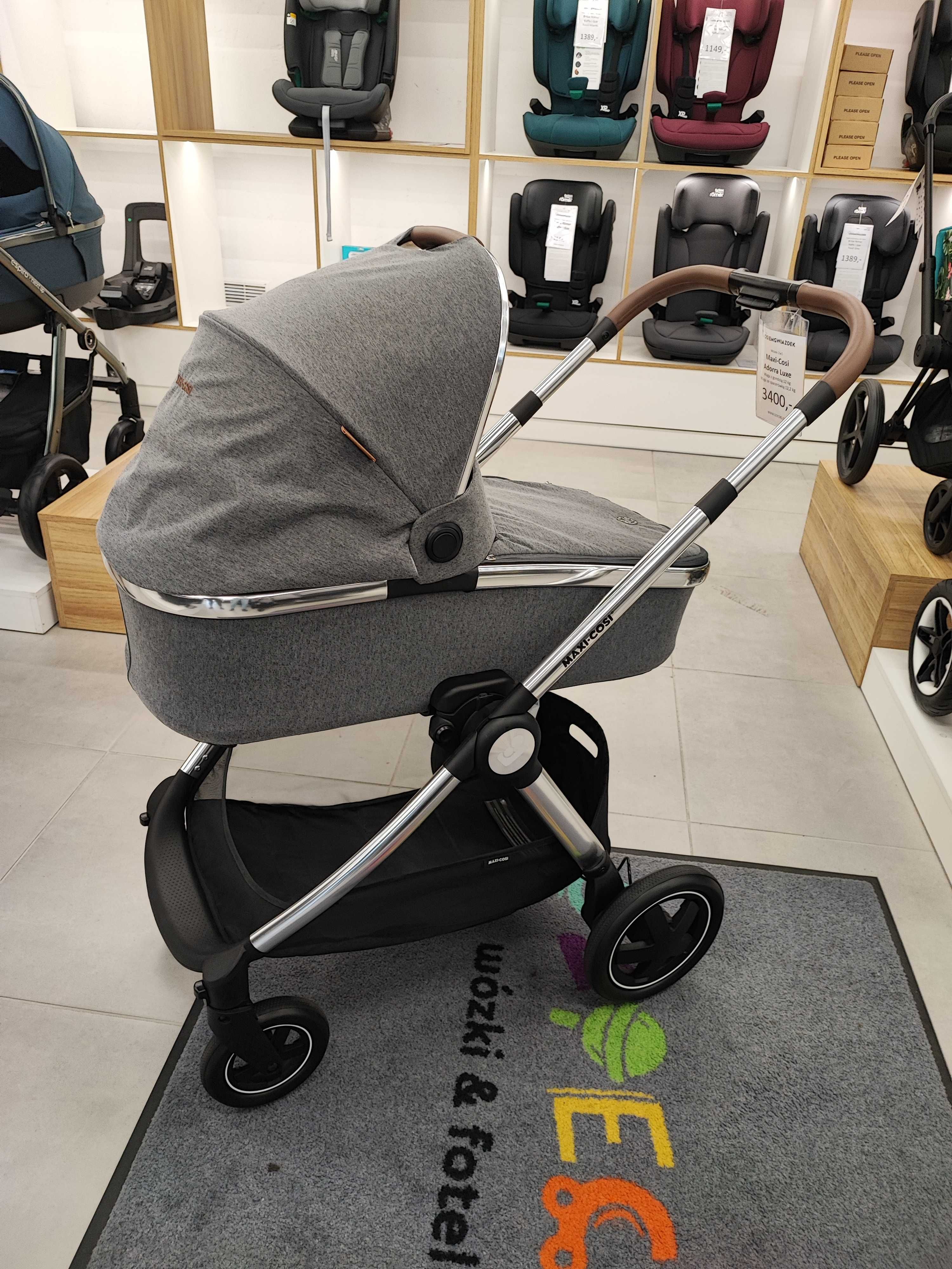 Nowy wózek 2w1 Maxi Cosi Adorra Luxe- paragon, gwarancja