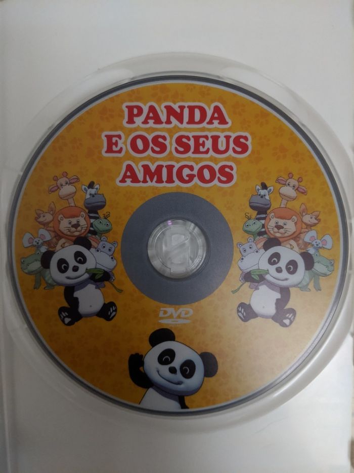 Jogo PC DVD Panda e os Seus Amigos 3-8 Anos (caricas)