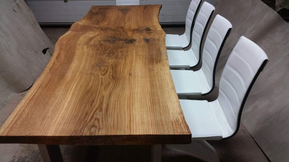 Stół dębowy monolit 300x90cm